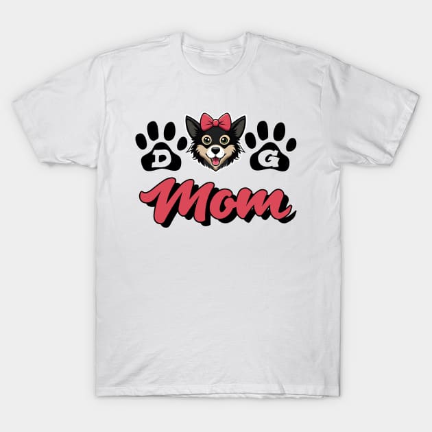 Dog mom T-Shirt by oWa